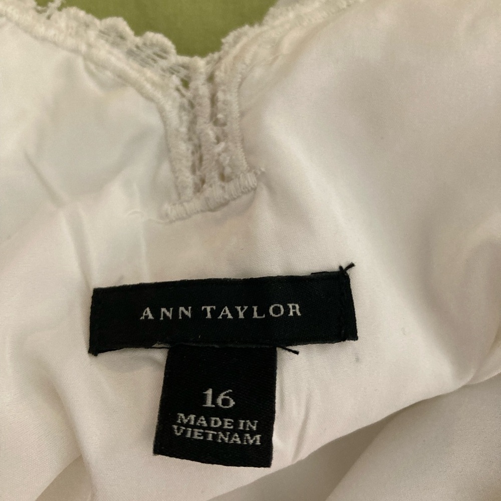 ANN TAYLOR V neck midi dress - Picture 4 of 10